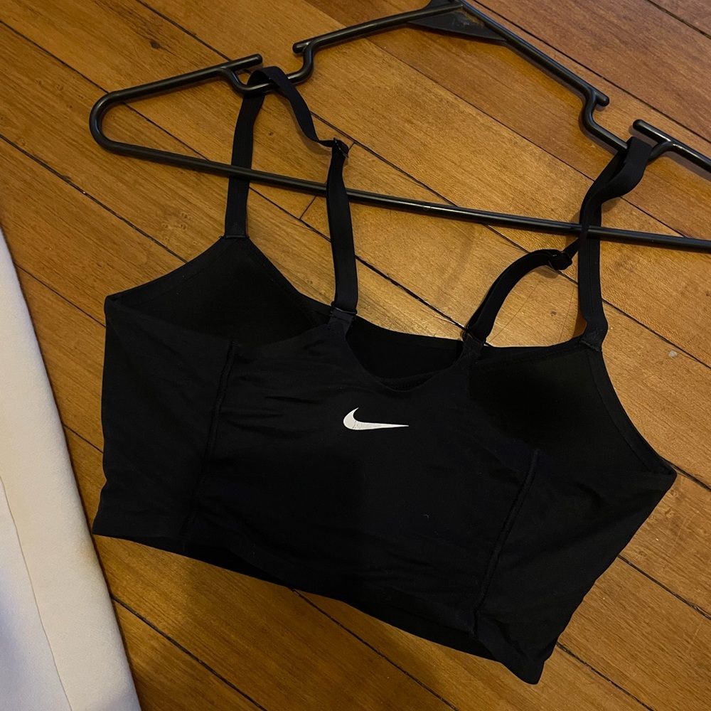 Small Nike Dry Fit black sports bra
